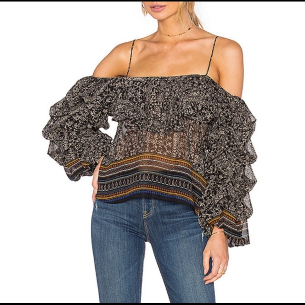 Misa Fiora Top, Shopbop Top, Reformation Blouse